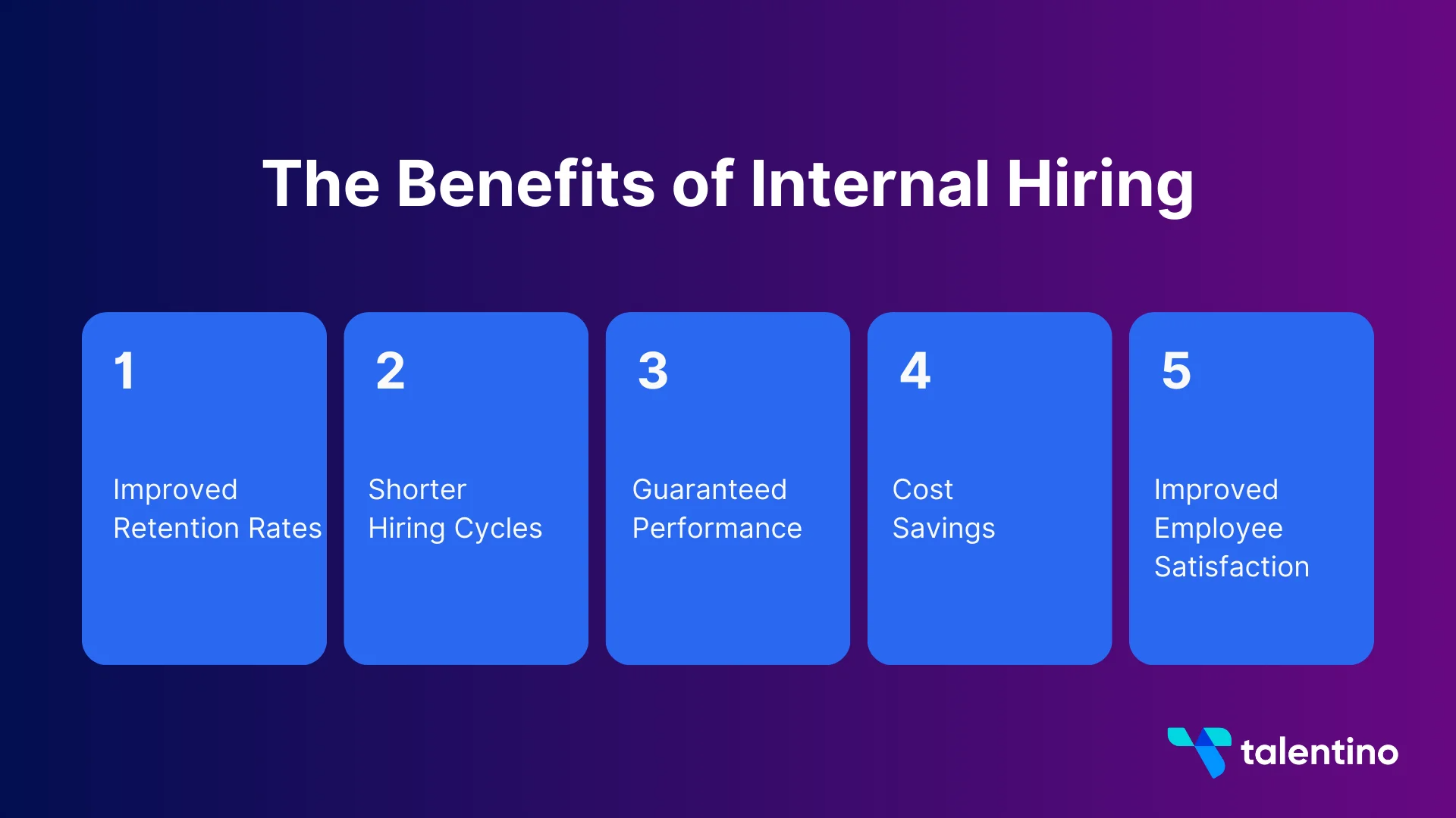 The Benefits of Internal Hiring